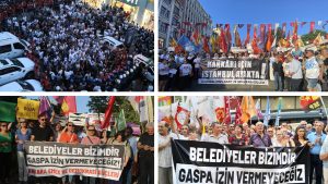 Devletin vesayet politikasına karşı Türkiye genelinde protestolar tırmandı ve seçilmiş belediye başkanlarının görevden alınmasına yol açtı